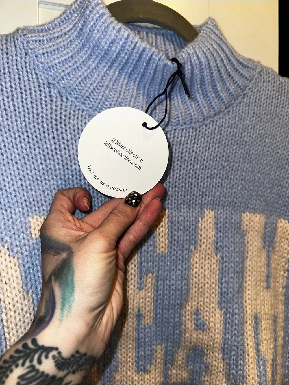 Dream Baby Blue Sweater